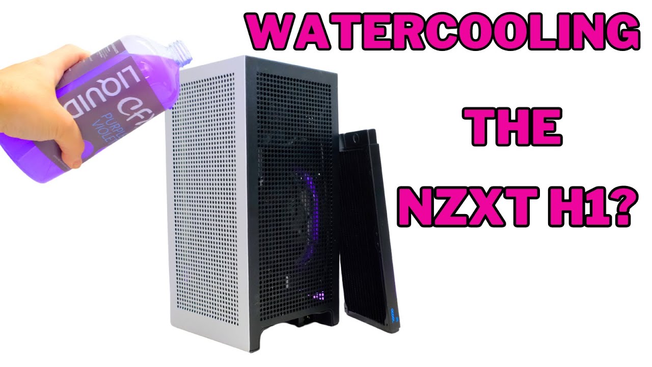 HOW TO WATERCOOL the NZXT H1 V1 and V2 Mini ITX case