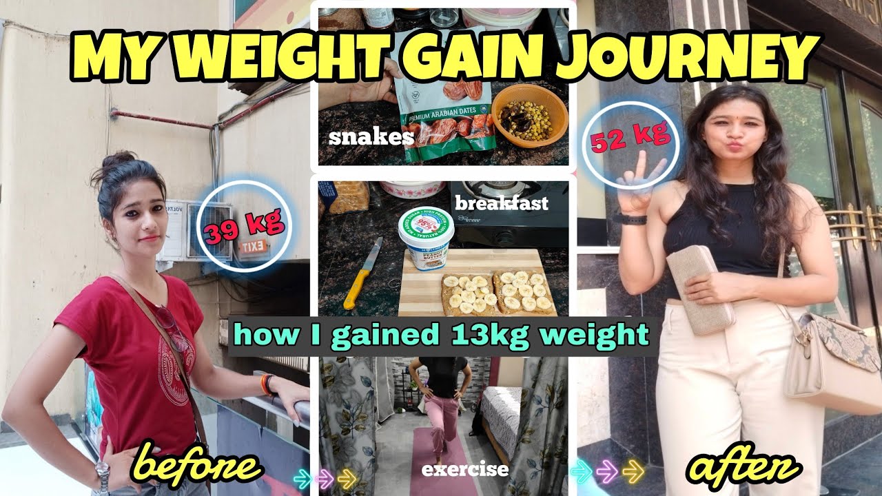 How to Gain weight fast🥪 // Diet plan & Exercises ✨// MY WEIGHT GAIN JOURNEY 🏋️// vaishnavi diksha