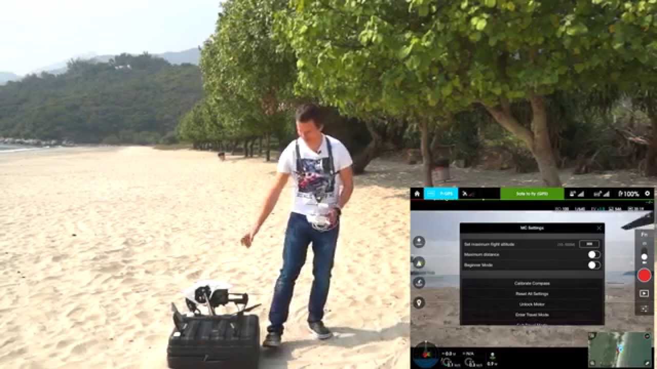 Обзор квадрокоптера DJI inspire 1 часть 3 полет на дистанцию 4.7 км х 2  = 9.4 км.