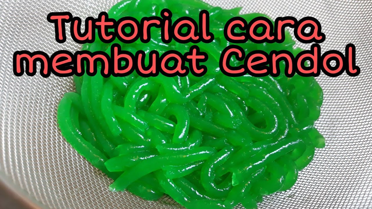 Учебник по изготовлению Cendol