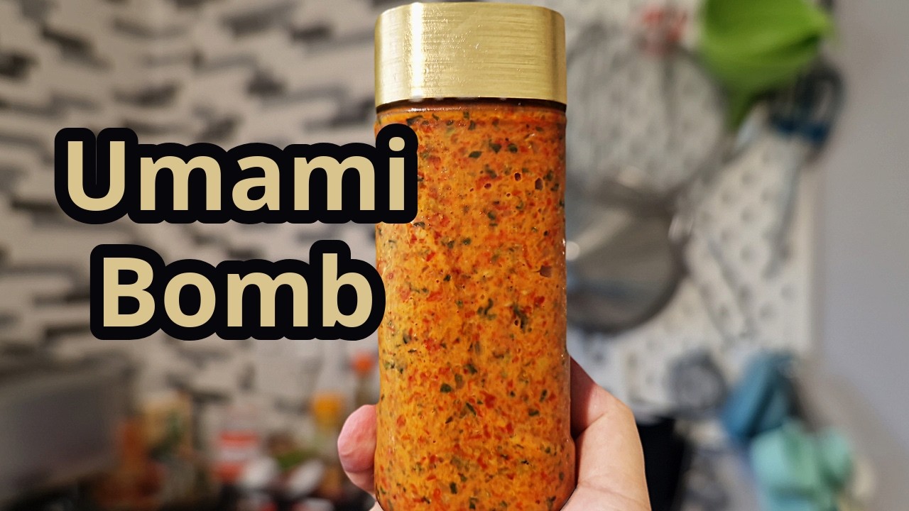 This HOMEMADE Red Pepper Paste, Makes EVERY FOOD Better