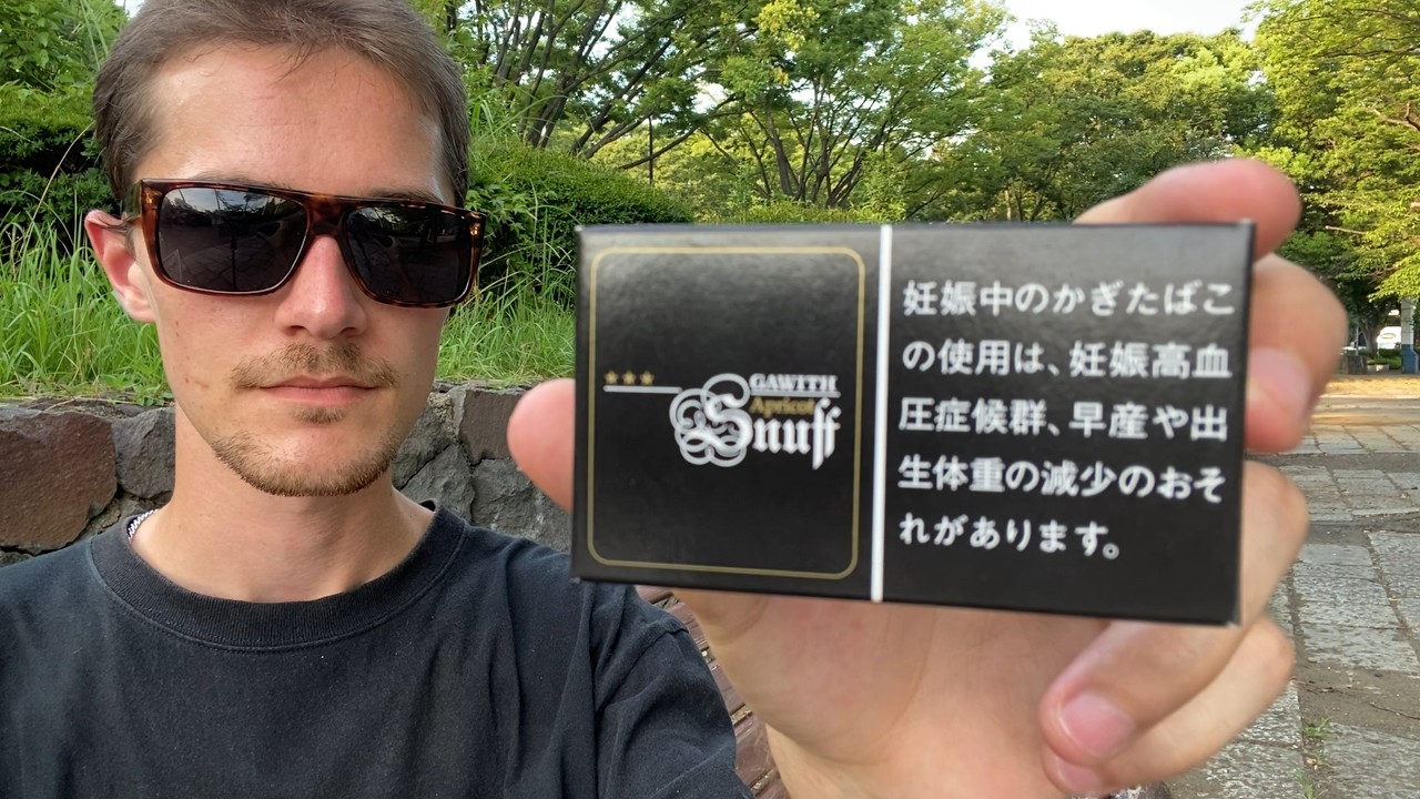 My First Time Using Apricot Flavored Nasal Snuff..