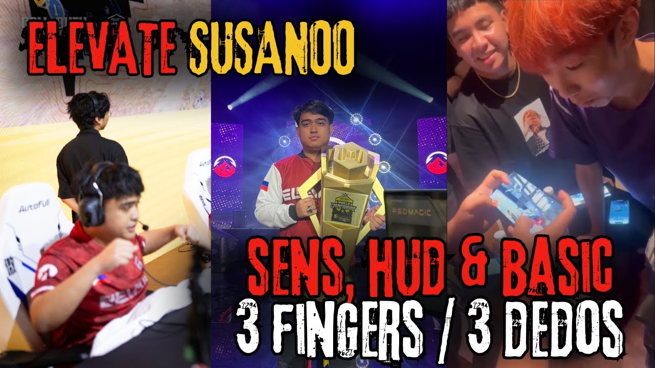 ELEVATE Susanoô - HUD, SENS & BÁSICO - CDSI / CHAMPS 2024 | COD MOBILE