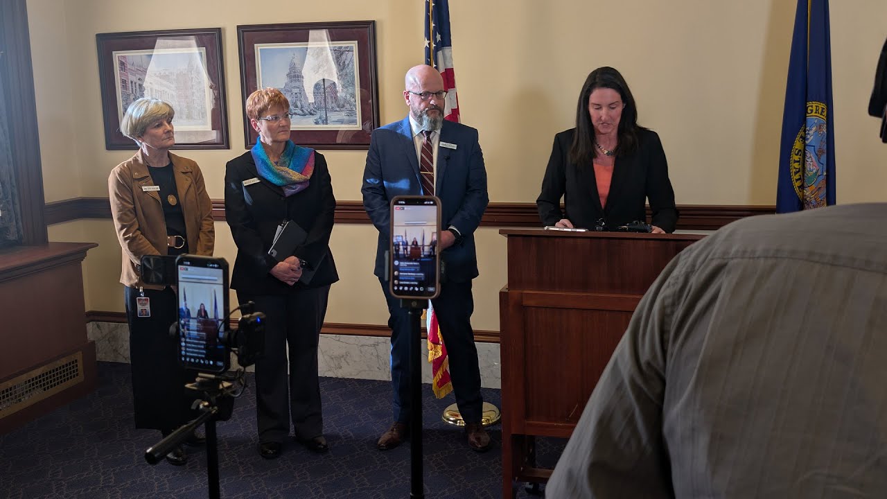 Idaho Democratic Leaders Respond to Gov. Little's 2026 State of the State Address | Press Conference