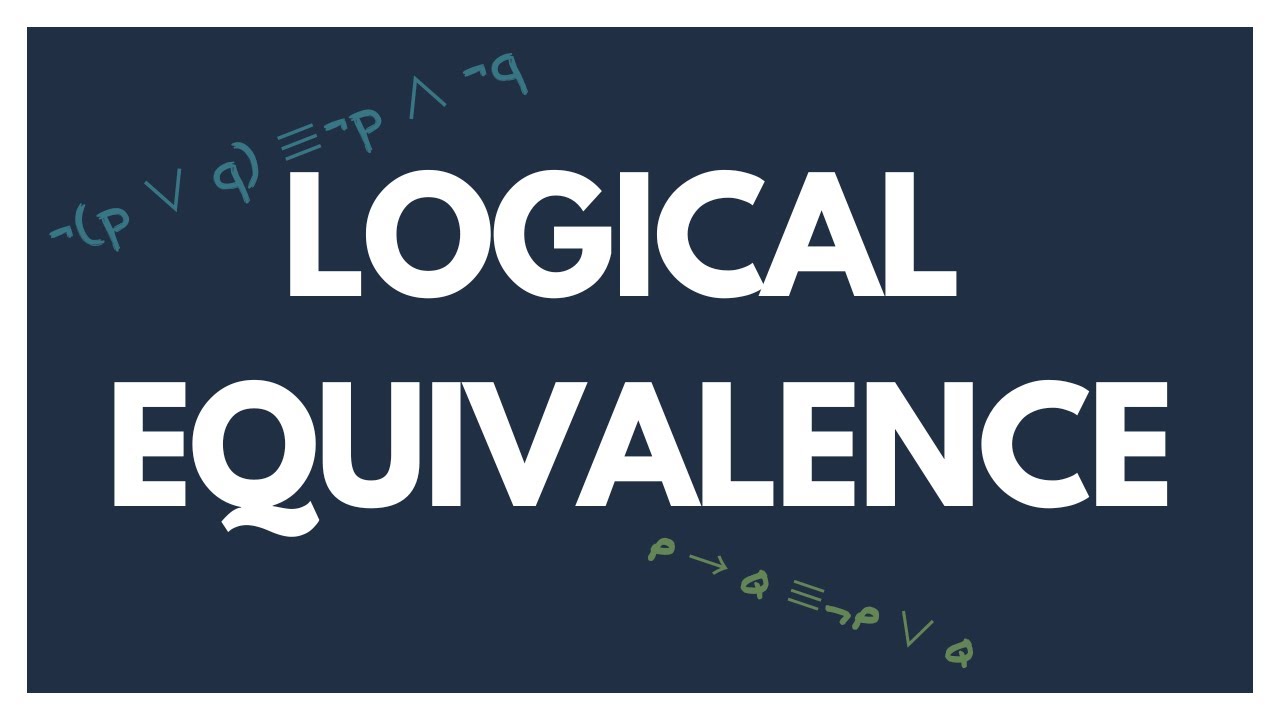 Propositional Equivalence & Satisfiability | De Morgan’s Laws | Discrete Mathematics