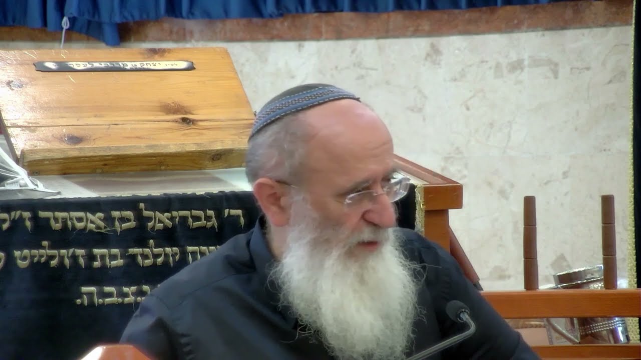 וְנָתַן עָלָיו מַיִם חַיִּים אֶל כֶּלִי - שיעור 73 - ספר במדבר