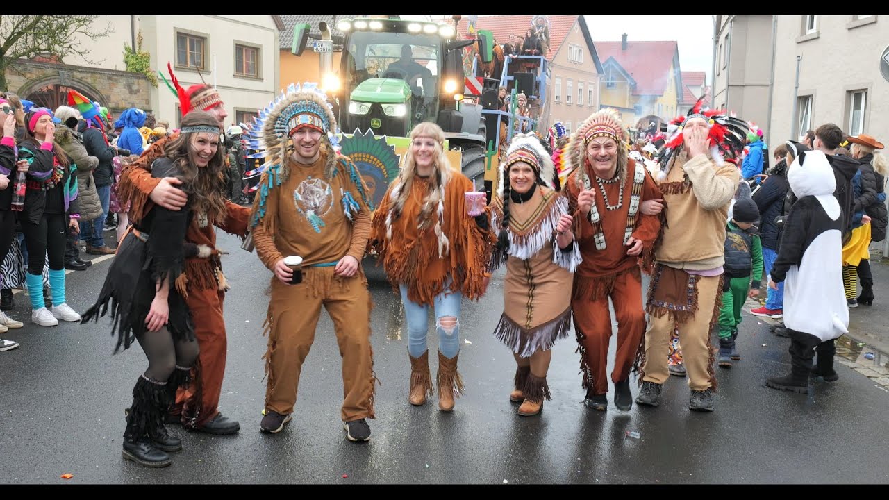 Faschingsumzug in Unterspiesheim