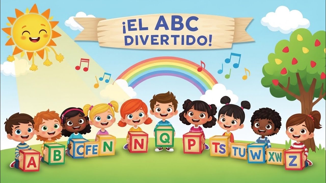 Aprendemos el Abecedario – Parte 2 | Canción Infantil para Aprender las Letras 🎶📚