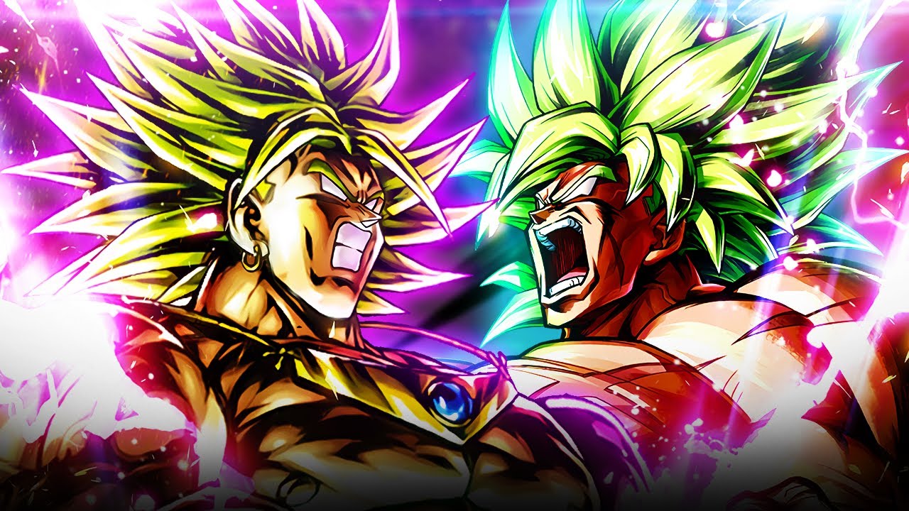THE POWER OF RAGE! DOUBLE LEGENDARY SSJ BROLY'S BAND TOGETHER FOR CHAOS! | Dragon Ball Legends