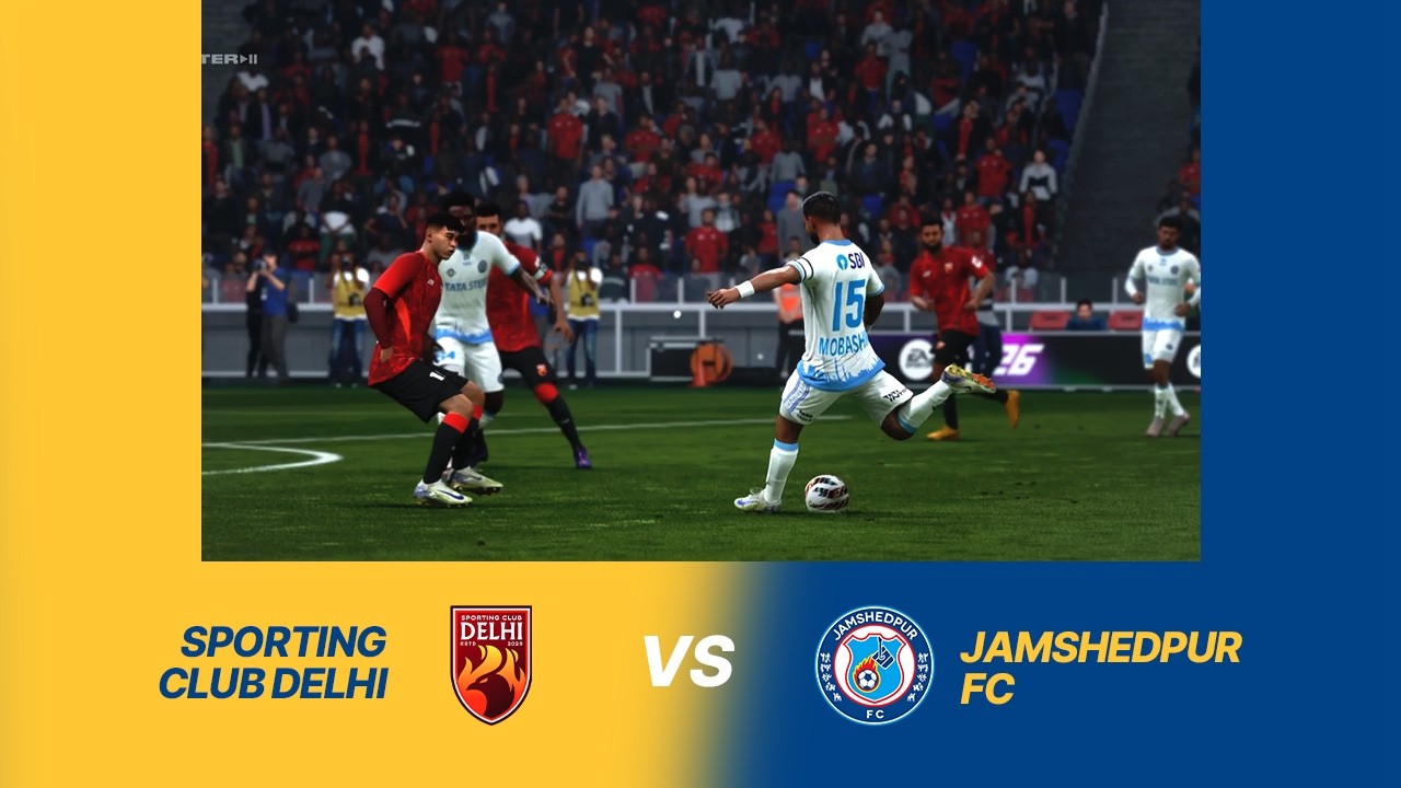 Live Sporting Club Delhi vs Jamshedpur | ISL Match today | ISL 12