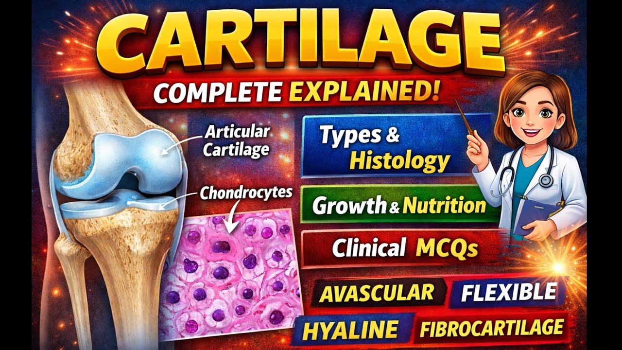 📌 CARTILAGE – COMPLETE DETAILED EXPLANATION 