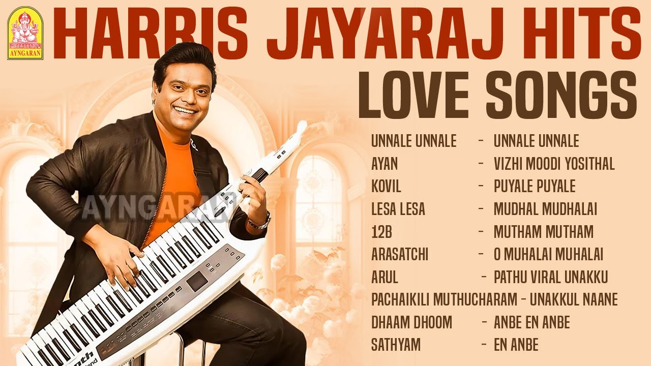 Harris Jayaraj Hits - 4k Video Jukebox | Unnale Unnale | Ayan | Arul | Dhaam Dhoom | Sathyam