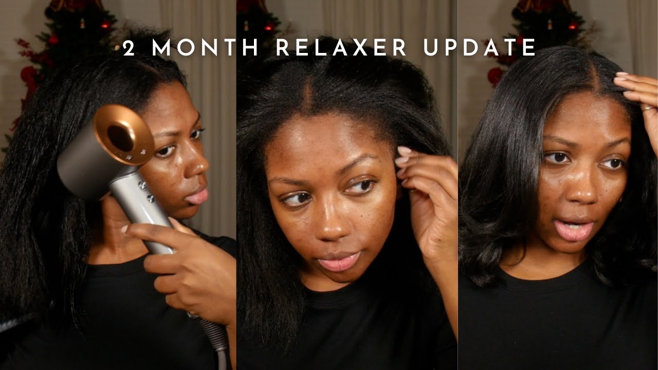 2 Month Relaxer Update | New Growth Upkeep | Niara Alexis