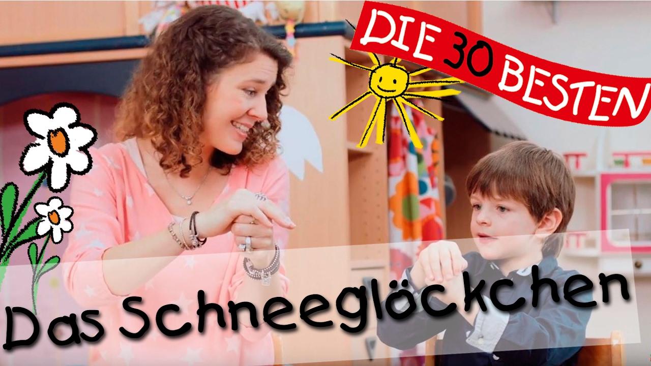 🌺 Das Schneeglöckchen - Singen, Tanzen und Bewegen || Kinderlieder