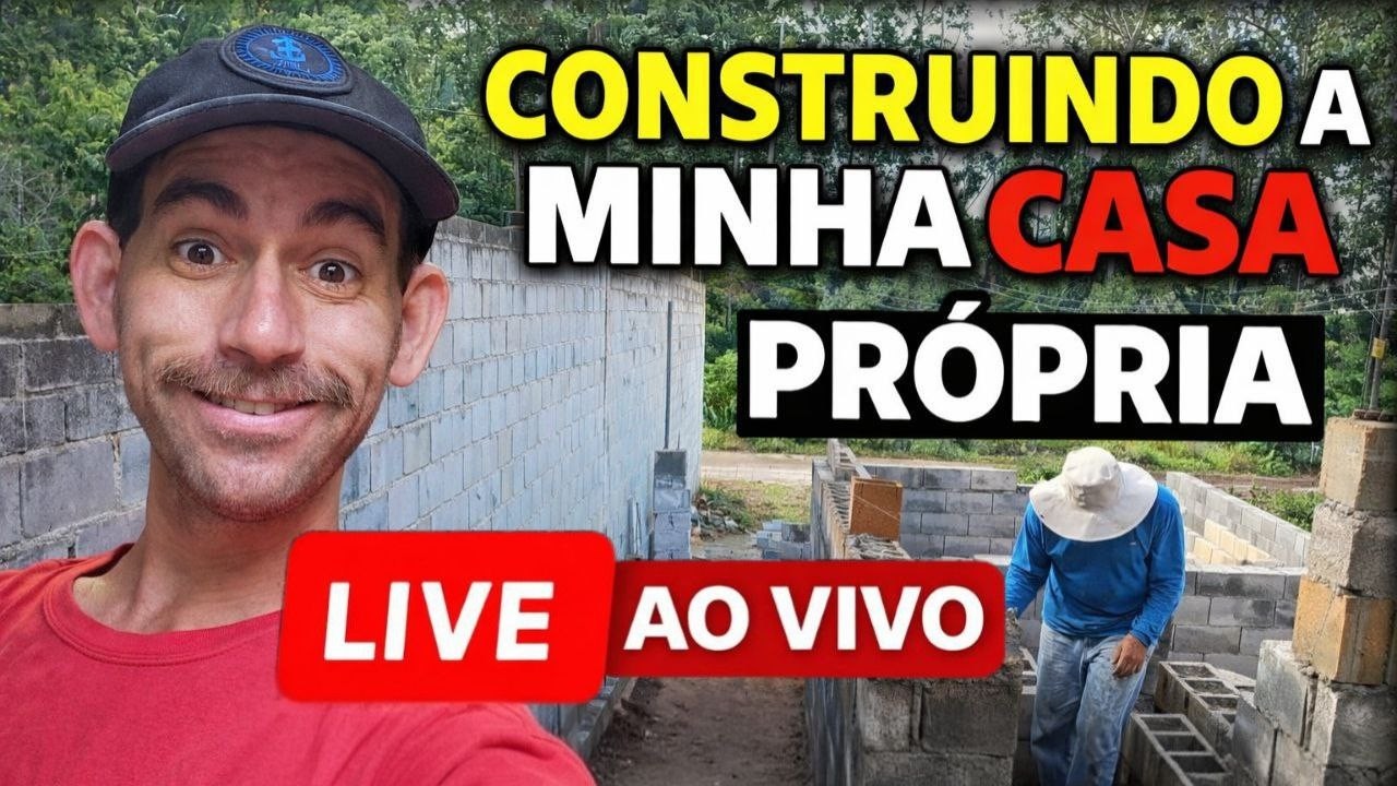 Chegando na obra agora! Vamos ver no que dá hoje | Casa própria do zero