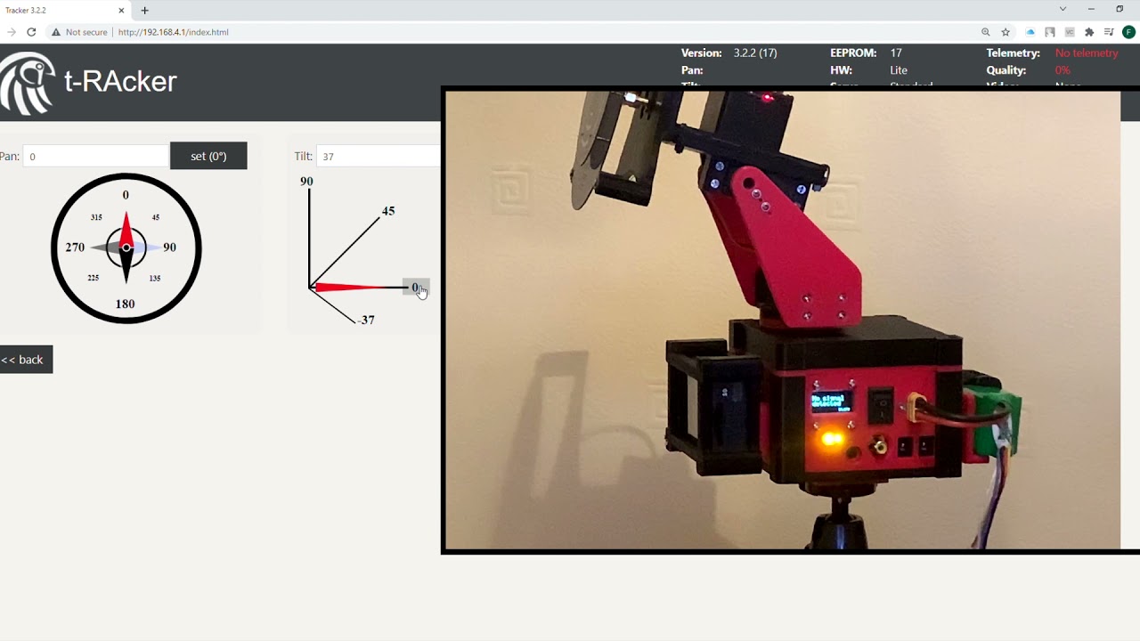 AAT tilt configuration