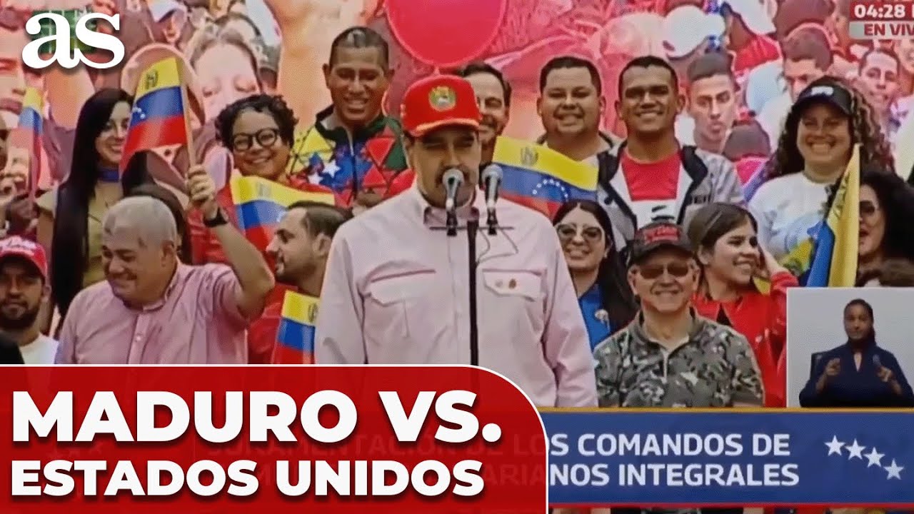 Maduro HABLA EN INGLÉS y defiende la paz ante LAS TENSIONES con ESTADOS UNIDOS