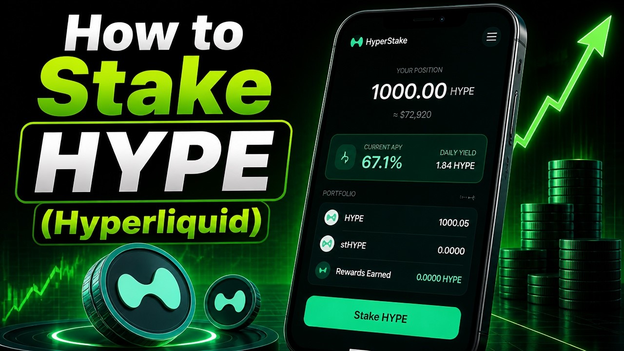 How to Stake HYPE (Hyperliquid) / HyperEVM DeFi: Earn stHYPE Yield Now