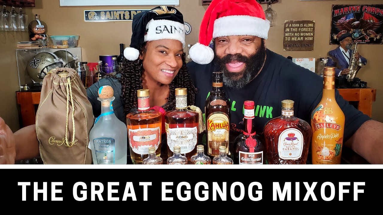 SPIKED EGGNOG!! We Mixed 10 Liquors with Eggnog - See Which Taste the Best