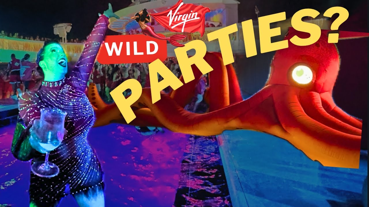 What Happens INSIDE Virgin Voyages WILDEST parties: Scarlet Night, Bimini & More - Mini Season Ep04