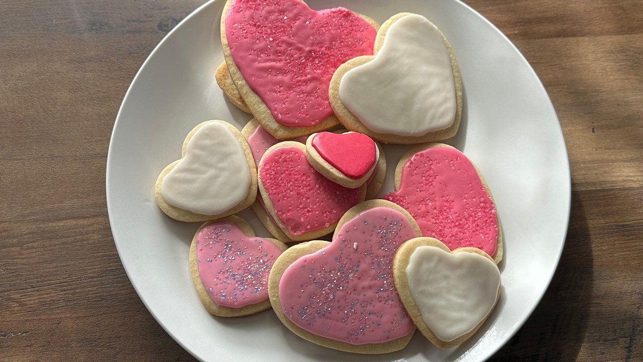 Valentine Sugar Cookies