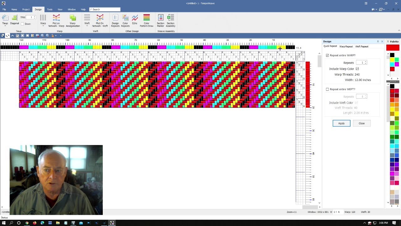 Trying TempoWeave 01