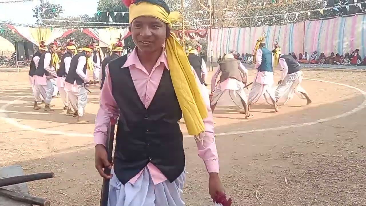 आदिवासी गोंडवानासैला नृत्य नाच