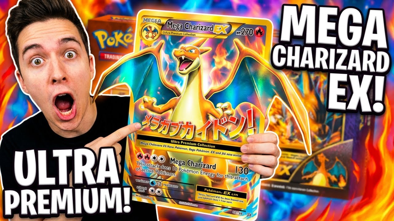 Mega Charizard X UPC Unboxing - What's Inside?
