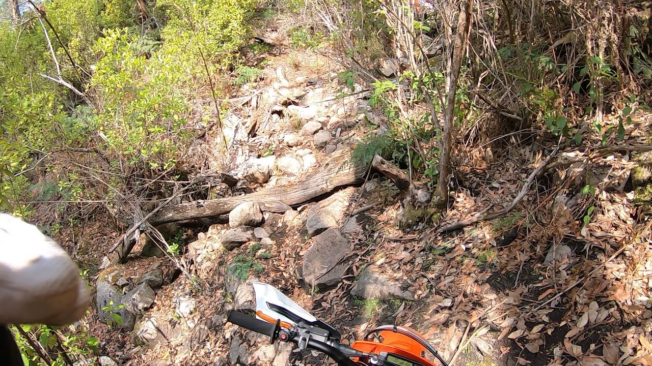 KTM150XCW up through Grand Canyon, Cobaw