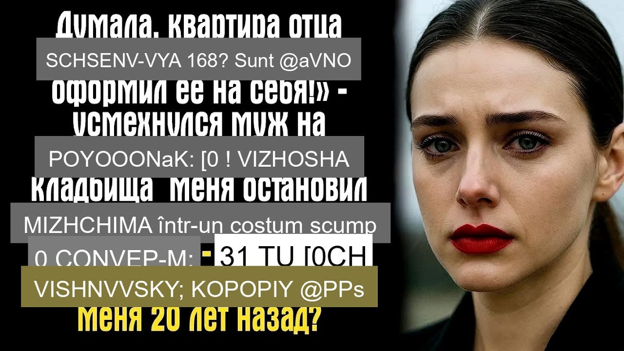 „M-AM GÂNDIT CĂ VEI PRIMI APARTAMENTUL TATĂLUI TĂU? L-AM ÎNREGISTRAT PE NUMELE MEU CU MULT TIMP...
