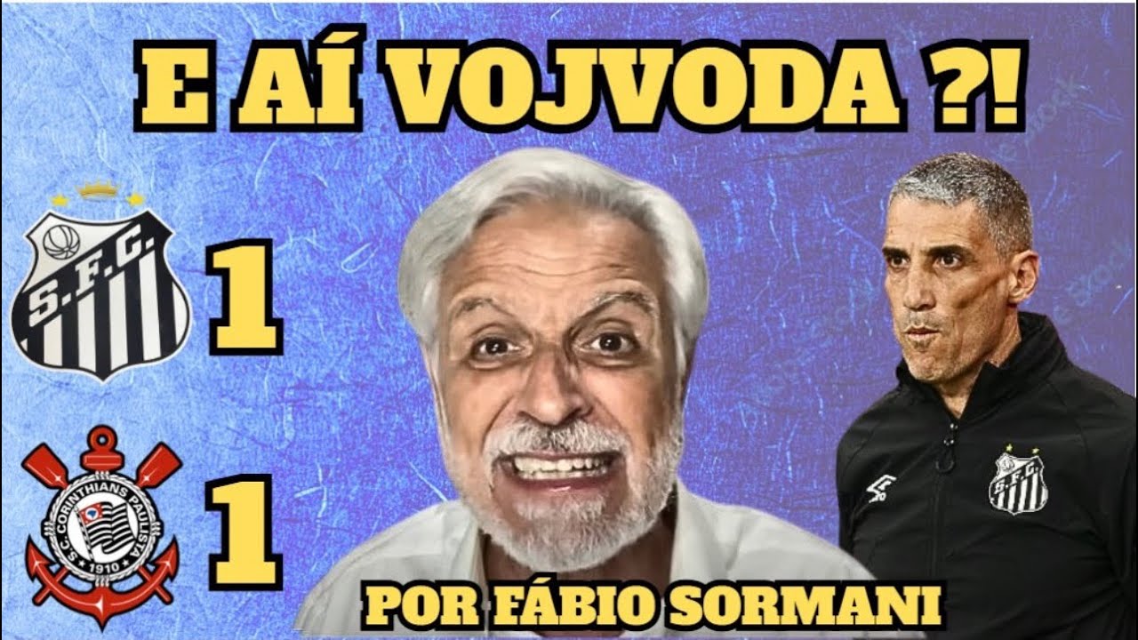 SANTOS VOLTA A DECEPCIONAR E SÓ EMPATA COM O CORINTHIANS