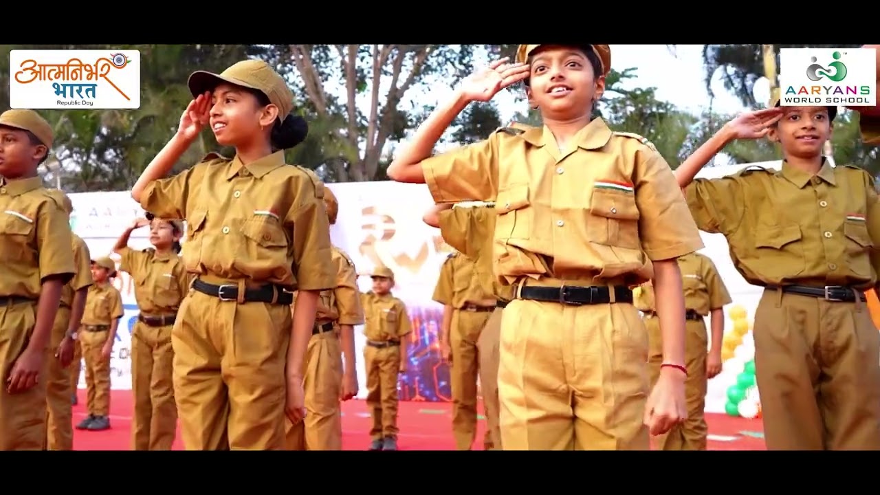 Nation First | Inspiring Republic Day Celebration | Aaryans World School Pune