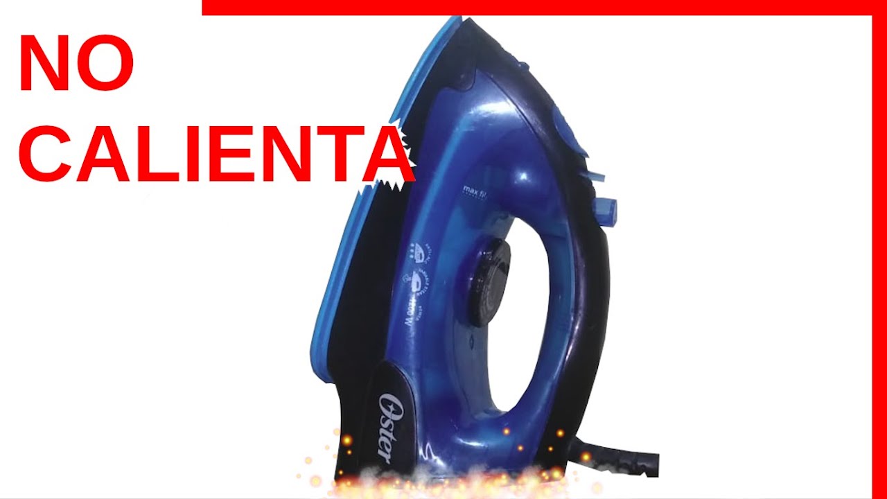 CÓMO desarmar y REPARAR una Plancha que no calienta 👍 | Marca Oster