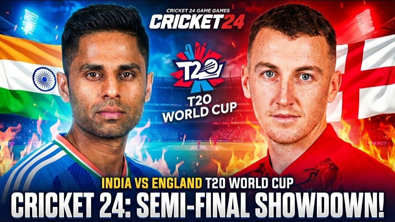 INDIA vs ENGLAND T20 World Cup SemiFinal LiveStream | #cricket24