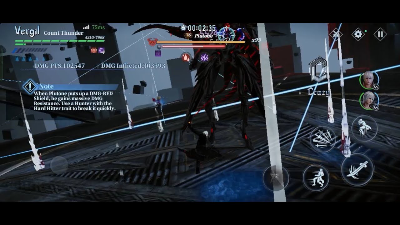 Devil May Cry: Peak Of Combat - Boss Hunt: Plutone