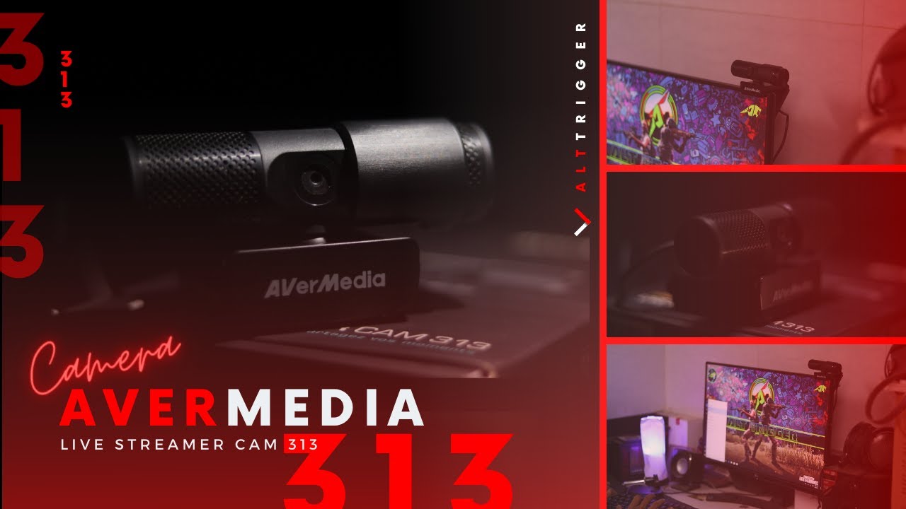 CAMERA FOR YOUTUBE || AVER MEDIA LIVE STREAMER CAM 313 UNBOXING AND FULL REVIEW
