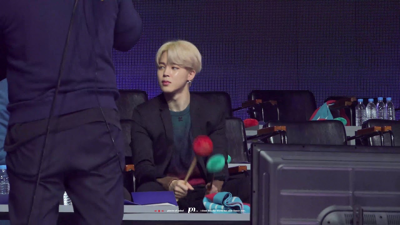 190106 GDA 골든디스크 방탄소년단 지민 부메랑/ BTS JIMIN REACTION TO WANNAONE BOOMERANG