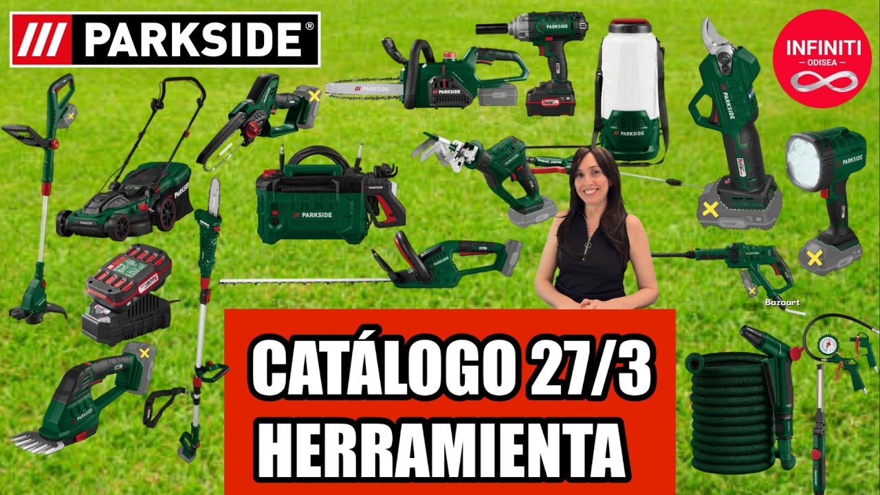 CATÁLOGO LIDL PARKSIDE DEL VIERNES 27 DE MARZO