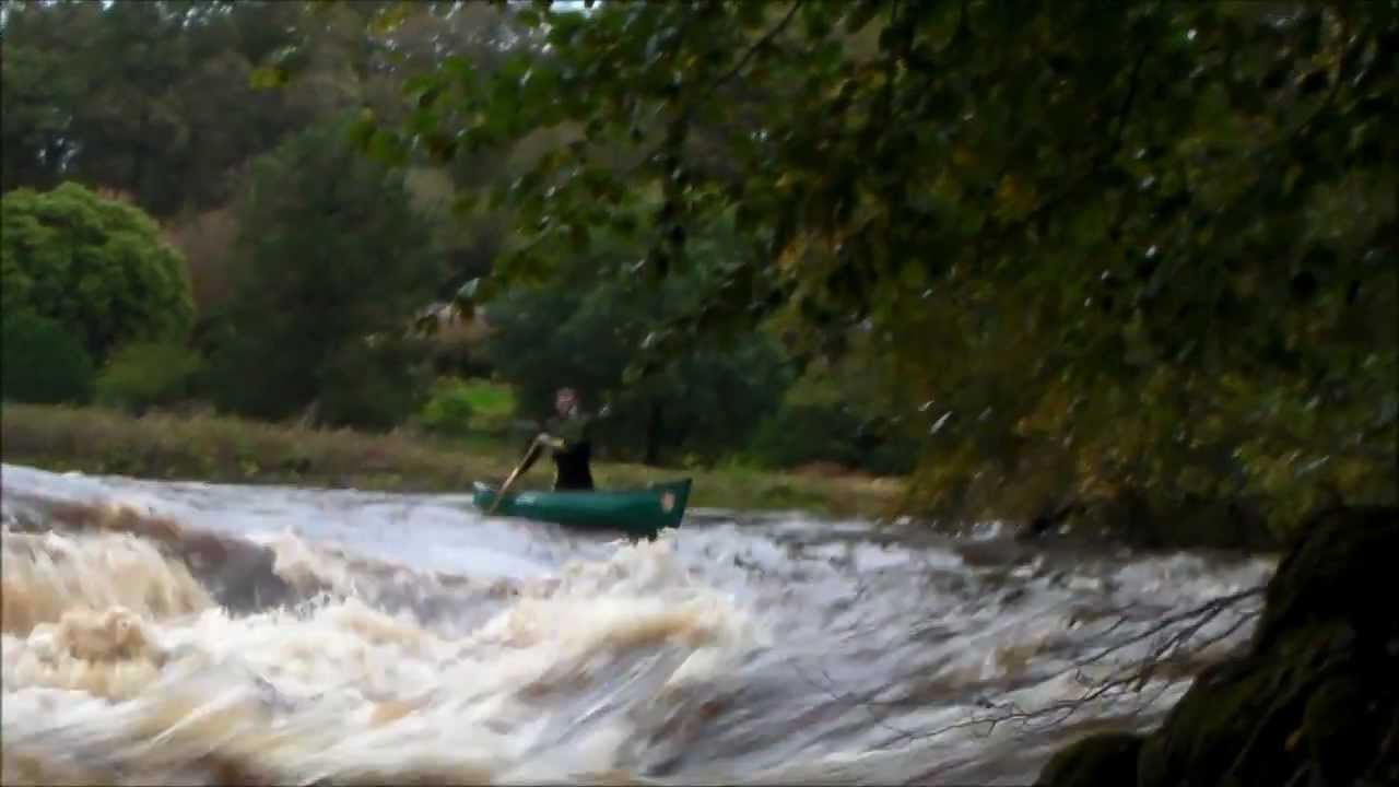 canoeing capsize river ayr