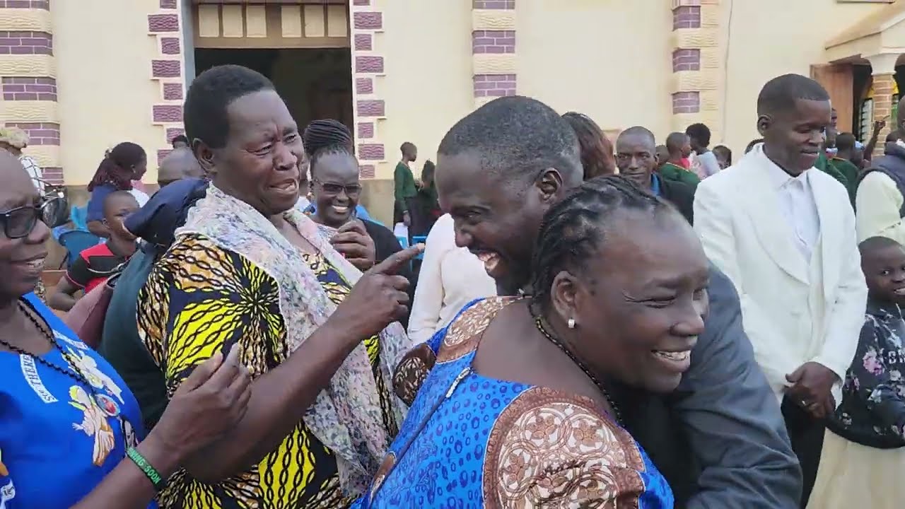 Nosmic stole the show at Holy Rosary as he got more blessings from Christians