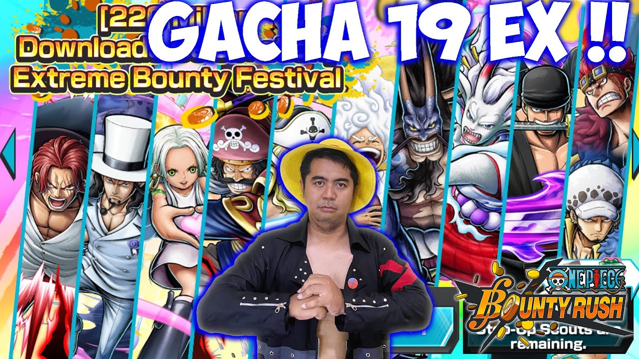 19 Juta EX Dalam 1 Banner !! Gacha  All In 1600 RD Dapat Berapa EX?? 🔥🔥- One Piece Bounty Rush