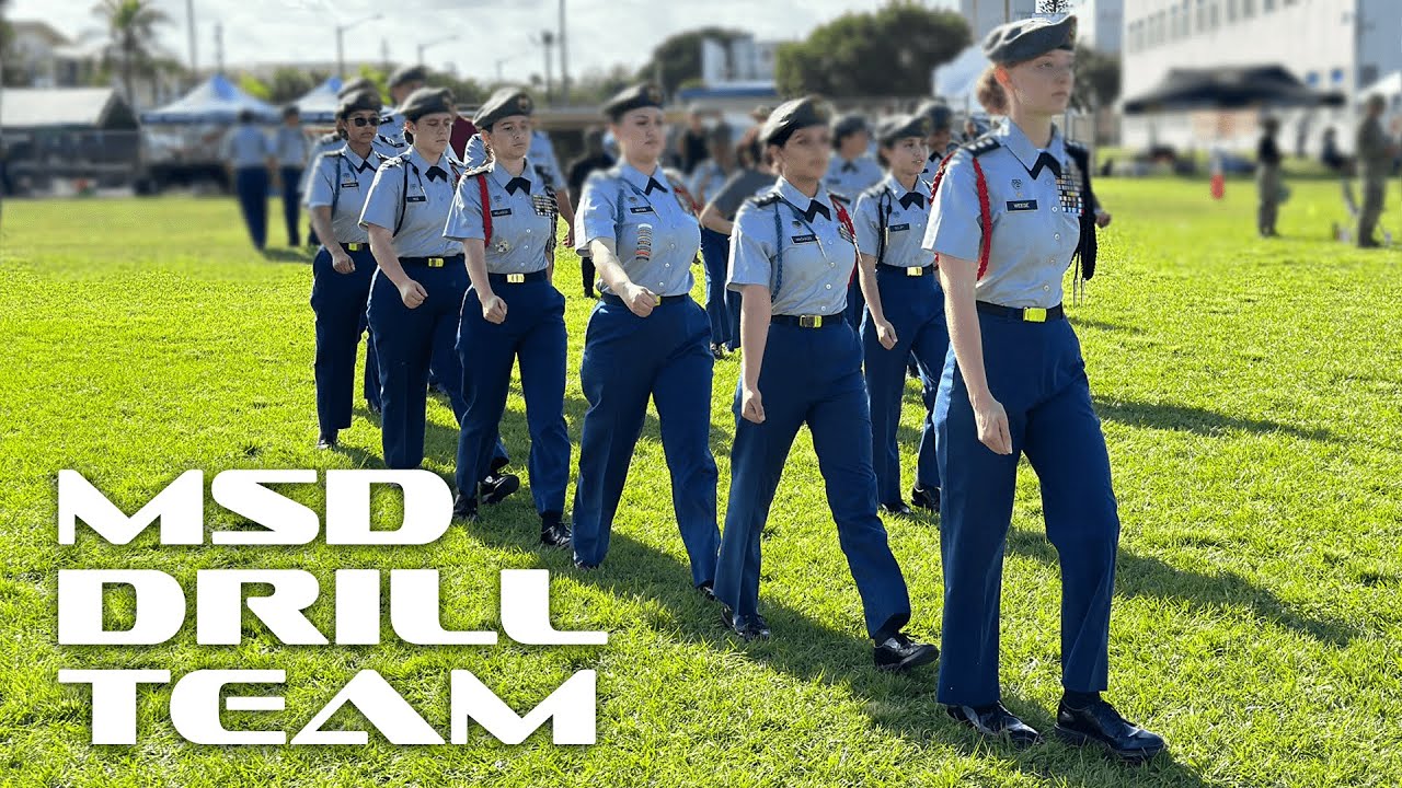 MSD JROTC Drill Team | JROTC | Drill Competition | 12-09-2023