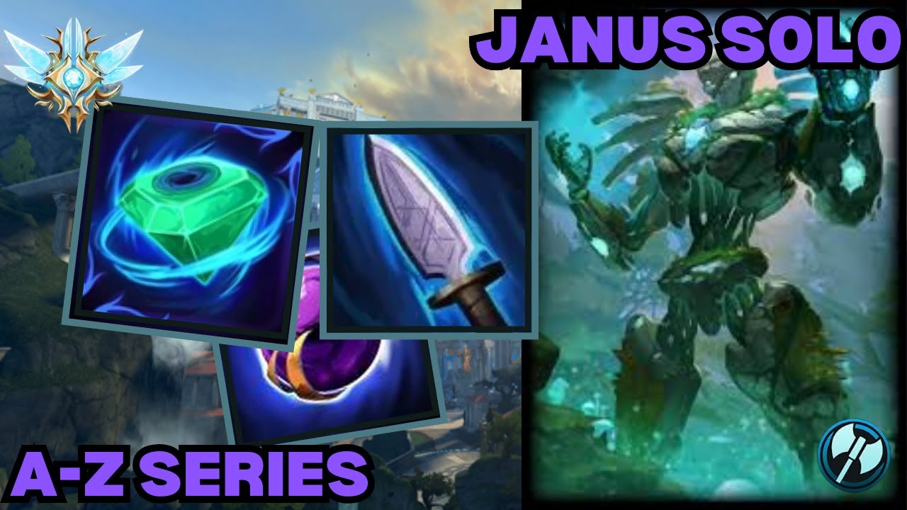 THE GREEK FREAK?!? - Janus A-Z Antetokounmpo Grandmasters Smite Solo