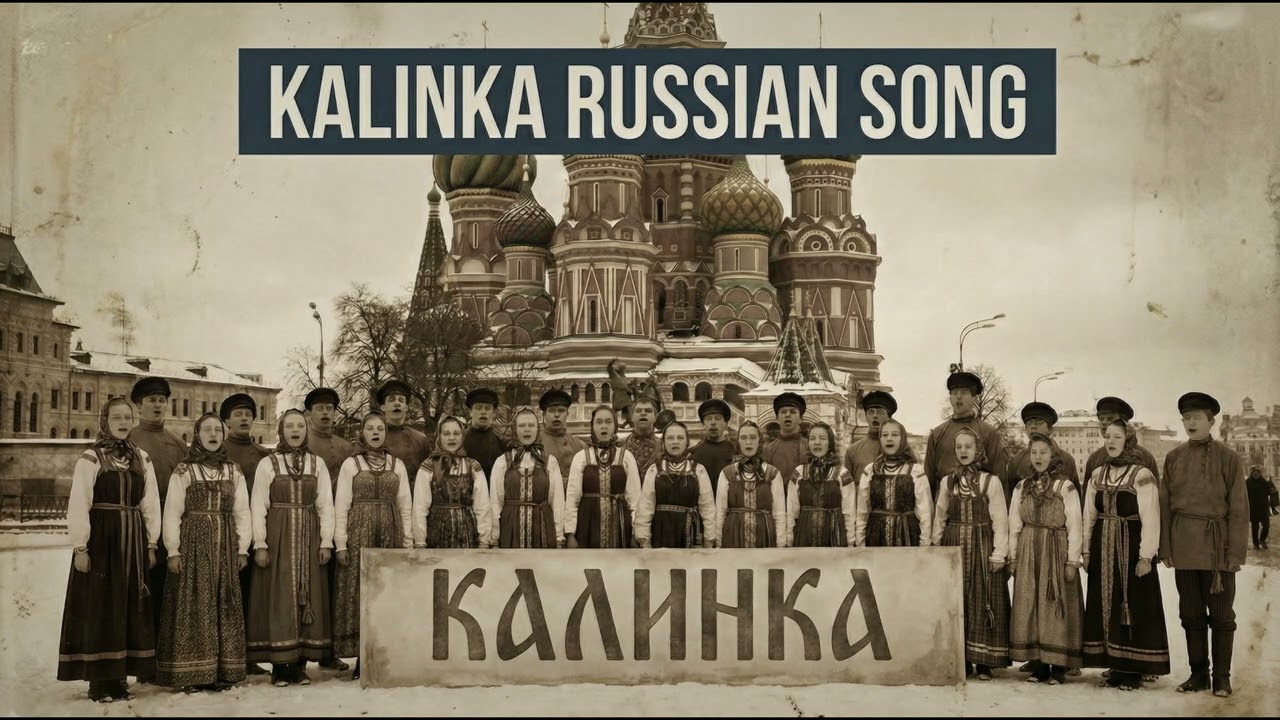 Kalinka Russian Song ⚪🔵🔴