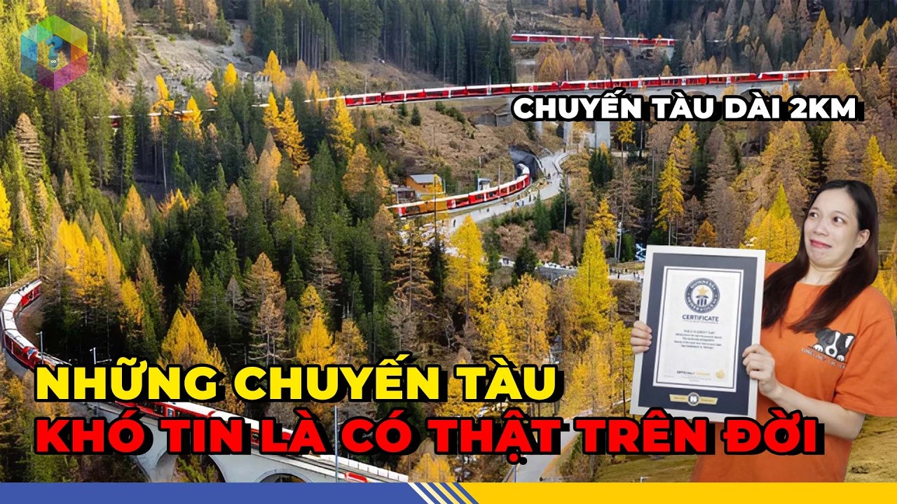 NGỠ NGÀNG 6 Chuyến Tàu “ĐỆ NHẤT” Thế Giới: ĐI LÀ KHÔNG MUỐN VỀ!- Top 1 Khám Phá