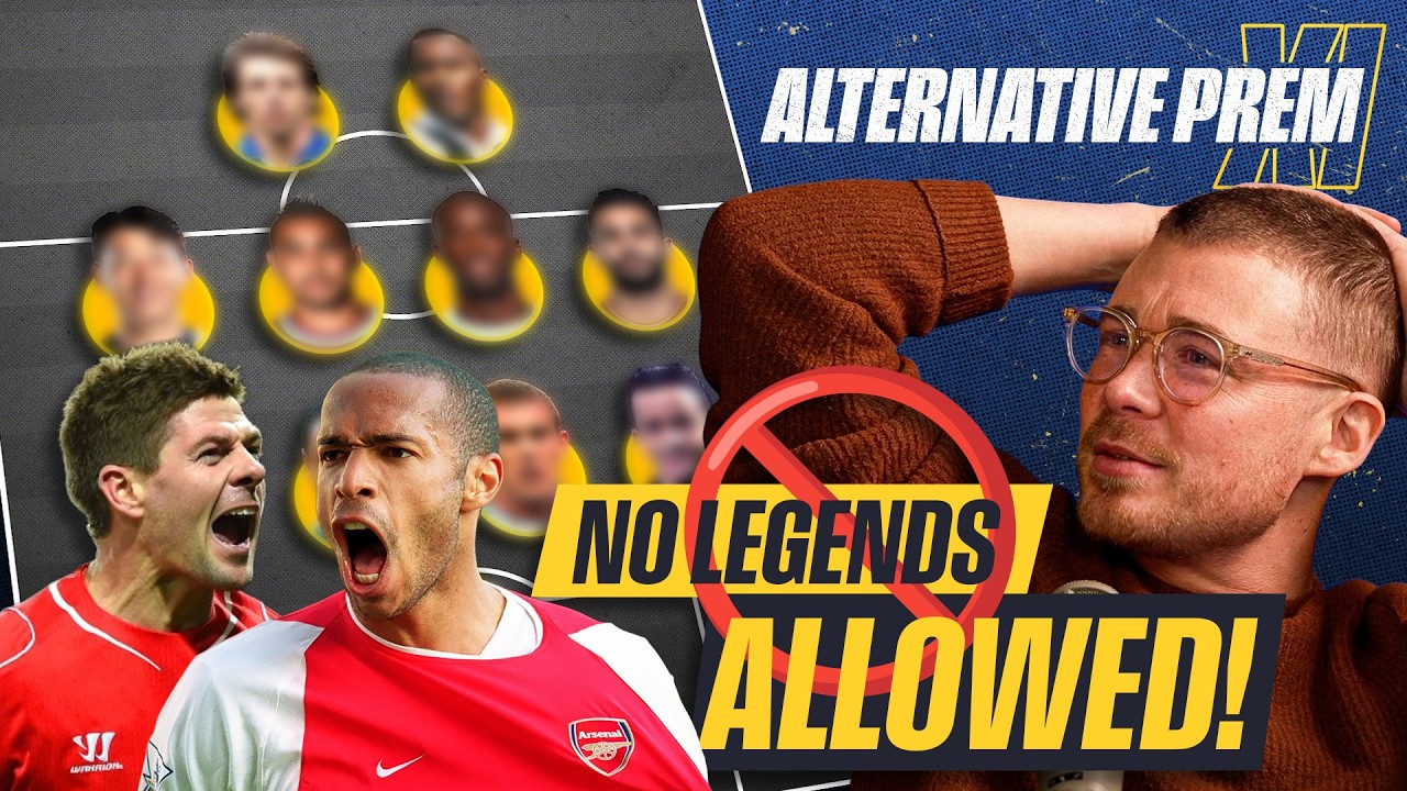 NO SHEARER, HENRY OR GERRARD! 🚫 Picking an ALTERNATIVE All Time Premier League XI (w/James Allcott)