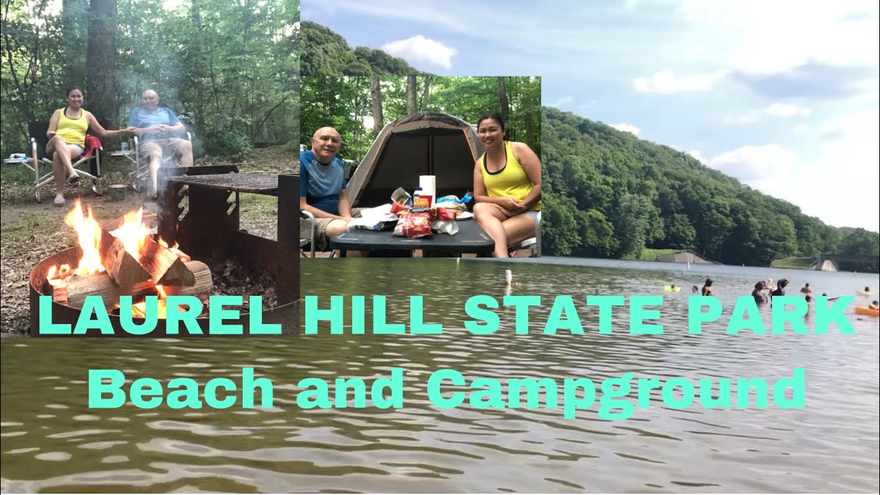 Tour Around Laurel Hill State Park Beach and Campground||Laurel Hill Lake||Nature Vlog