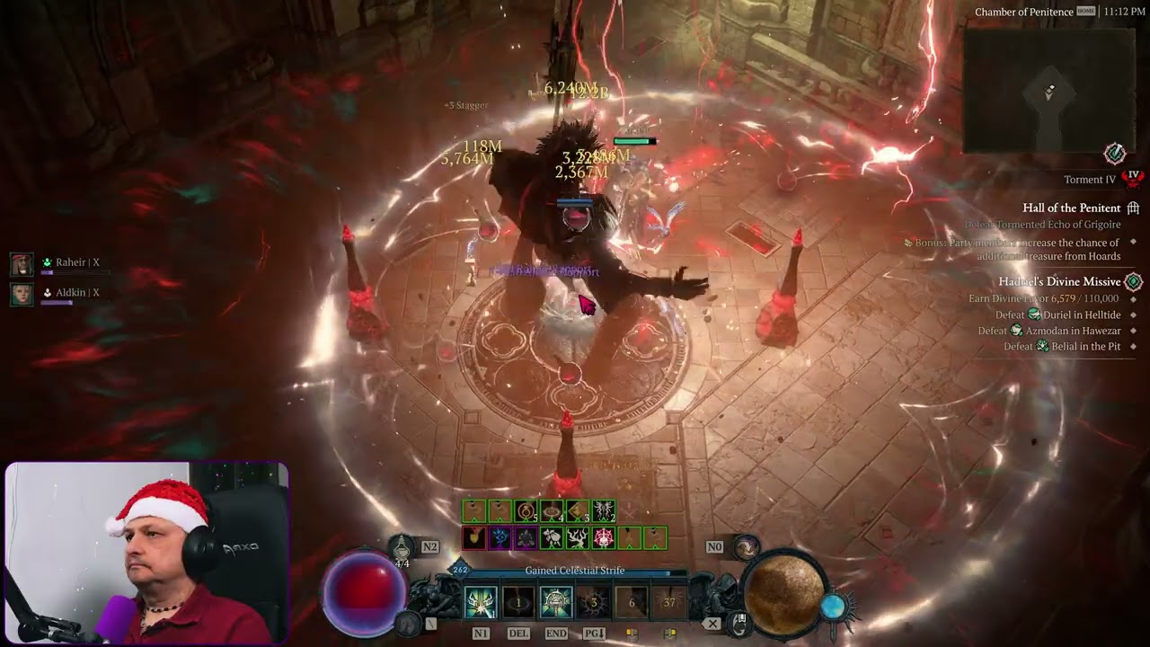 Diablo IV! 11-й сезон, Дождь из мистиков! Палладин Hammerkuna и 110-ая яма!  #diablo4 #diablo
