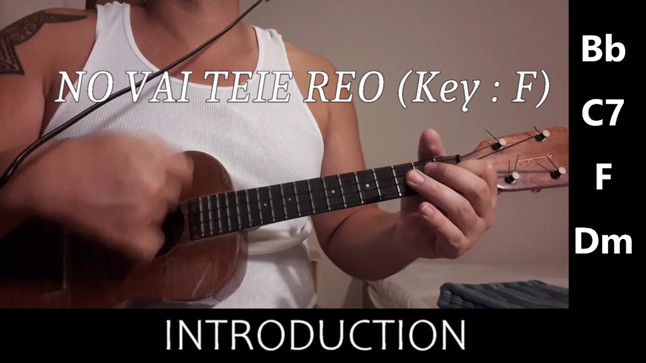 NO VAI TEIE REO - Ukulele Cover with chords and lyrics