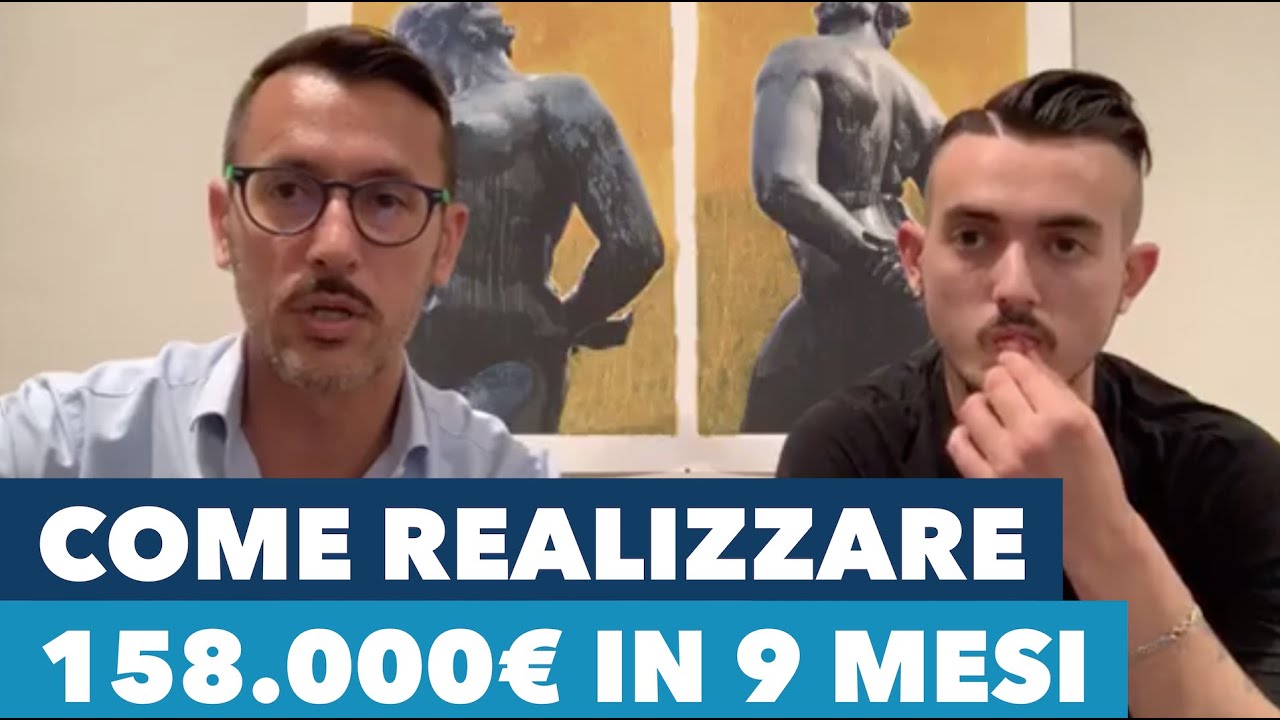 Come realizzare €158K in 9 mesi, con operazioni di trading immobiliare.